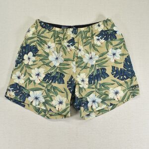 Polo Sport Swim Trunks Mens L Ralph Lauren Bathing Suit Floral Hawaiian Shorts